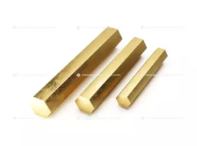 Шестигранник латунный - Фото 1