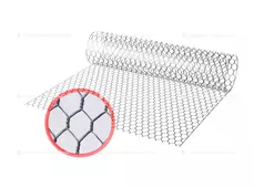 Сетка крученая шестиугольная - Фото 1