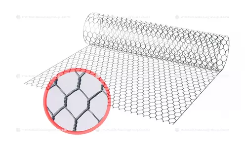 Сетка крученая шестиугольная - Фото 2