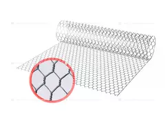 Сетка крученая шестиугольная - Фото 1