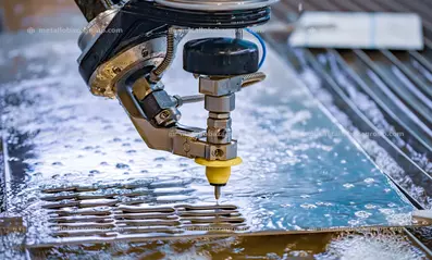 Гидроабразивная резка металла - Фото 1
